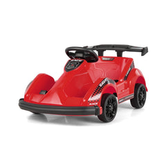 6V Kids Ride On Go Kart with 65.6 ft Remote Range, Soft Start and PP Wheels, Red