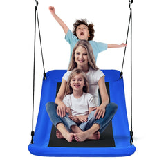 700lb Giant 60 Inch Platform Tree Swing for Kids and Adults-Blue