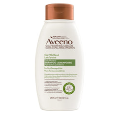 Aveeno Oat Milk Blend Moisturizing Shampoo, Ultra-Hydrating, for Dry, Damaged Hair, 12 fl oz