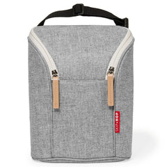 Skip Hop Baby Bottle Bag, Grab & Go, Grey Melange