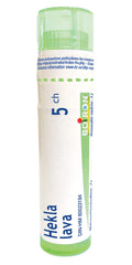Boiron Hekla lava 5ch,Homeopathic medicine. Each tube contains 4 g (approximately 80 pellets)