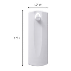 Command Sawtooth Picture Hangers, Damage Free Hanging Frame Hangers, No Tools Wall Hooks for Hanging Sawtooth Frames in Living Spaces, 3 White Picture Frame Hangers and 6 Command Strips