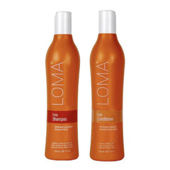 Loma Hair Care Daily Shampoo Daily Conditioner Duo, 12 Fl Oz