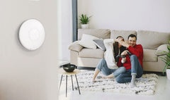 Airthings Wave Radon - Smart Radon Detector with Humidity & Temperature Sensor – Easy-to-Use – Accurate – No Lab Fees – Battery Operated - Free App