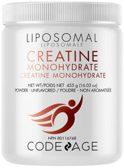 Codeage Liposomal Creatine Monohydrate Powder Supplement, Unflavored, Sports & Fitness, 3-Month Supply, 90 Servings