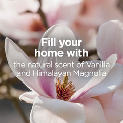 Botanica by Air Wick Plug in Scented Oil Starter Kit, 1 Warmer + 1 Refill, Himalayan Magnolia and Vanilla, Air Freshener, Essential Oils