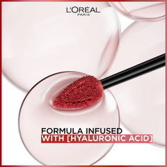 L'Oréal Paris Liquid Lipstick, Intense Colour, Longwear Matte Formula with Hyaluronic Acid, Transfer- and Smudge-Resistant, 5ml, Shade: Crush Alert 645