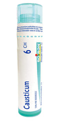 Boiron Causticum 6ch,Homeopathic medicine. Each tube contains 4 g (approximately 80 pellets)
