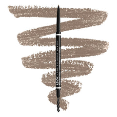 NYX PROFESSIONAL MAKEUP, Micro Brow Pencil, Precise Eyebrow Pencil - ASH BLONDE