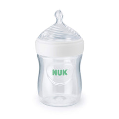 NUK Simply Natural Bottle with SafeTemp, 5 oz (150 mL), 1 Pack