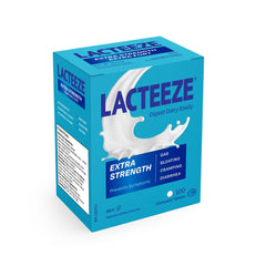 Optimize Digestion with Lacteeze Extra Strength - Lactase Enzyme for Enhanced Comfort and Wellness 100 Count