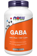 NOW Supplements, GABA (Gamma-Aminobutyric Acid) Powder, Neurotransmitter Support, 170g