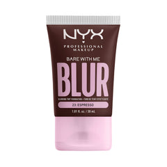 NYX PROFESSIONAL MAKEUP, Bare With Me, Tint Foundation, Medium buildable coverage, 12h hydration, Lightweight matte finish - 23 ESPRESSO