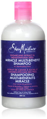 Shea Moisture Silicone Free Shampoo for Dry Hair, Sugarcane Extract and Meadowfoam, Paraben Free Shampoo 384 ml