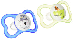 MAM Air Pacifier for Babies 6-16 Months, Extra Air Flow for Sensitive Skin, Developed With Medical Experts, BPA-Free Skin Soft Silicone, 2 Count, Made in Europe