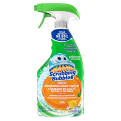 Scrubbing Bubbles Bathroom Disinfectant Spray, Kills Germs on Tubs, Shower Walls and More, Citrus Scent, 946mL