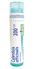 Boiron Calendula officinalis 200ch,Homeopathic medicine. Each tube contains 4 g (approximately 80 pellets)