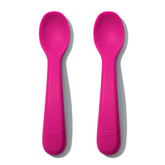 Oxo Tot Silicone Spoon Set Pink