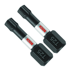 Bosch ITT25102 2 Pc. Impact Tough 1 In. Torx #25 Insert Bits