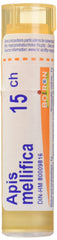 Boiron Apis mellifica 15ch,Homeopathic medicine. Each tube contains 4 g (approximately 80 pellets)