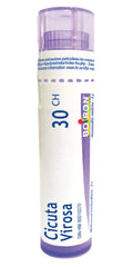 Boiron Cicuta virosa 30ch,Homeopathic medicine. Each tube contains 4 g (approximately 80 pellets)