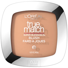 L'Oreal Paris True Match Super-Blendable Blush, Soft Blush Powder, Bare Honey, 0.21 oz.