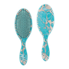 Wet Brush Original Detangling Brush, Blue (Electric Forest) - Soft & Flexible Bristles - Detangler for Curly, Straight, Thick & Wavy Hair