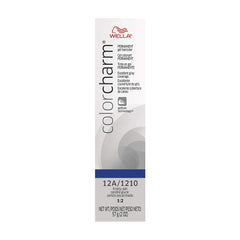 COLORCHARM Permanent Gel | Hair Color for Gray Coverage| 12A Frosty Ash| | 2 Fl oz.