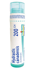 Boiron Hydrastis canadensis 200ch,Homeopathic medicine. Each tube contains 4 g (approximately 80 pellets)