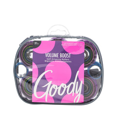 Goody Self Hold Rollers, Assorted 31 Count - Volume Boost Self-Gripping Rollers For Voluminous Curls