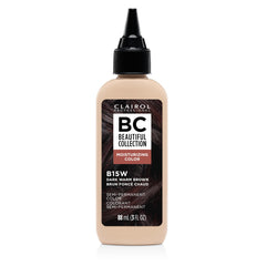 Clairol Professional Beautiful Collection Hair Color, 15W Dark Warm Brown, 3 Fl Oz - Packaging May Vary