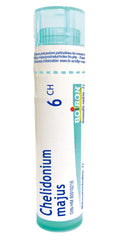 Boiron Chelidonium majus 6ch,Homeopathic medicine. Each tube contains 4 g (approximately 80 pellets)