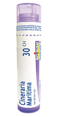 Boiron Cineraria maritima 30ch,Homeopathic medicine. Each tube contains 4 g (approximately 80 pellets)