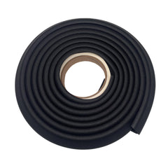 Cardinal Gates EC Edge Cushion for Baby Proofing - Edge Corner Protector Soft Foam Strip for Baby Safety β Guard Against Child Injury on Desk, Table, Bed - 12 Feet of Padding - Made in USA β Black