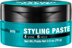 SexyHair Healthy Styling Paste Texture Paste, 2.5 Oz | Medium, Pliable Hold and Control | Satin Finish | All Hair Types
