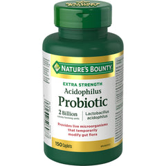 NATURE'S BOUNTY Extra Strength Acidophilus Probiotic, Temporarily Modifies Gut Flora, 105 g