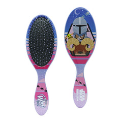 Wet Brush Mandalorian Detangler - Mando - Detangler Brush with Soft & Flexible Bristles - Detangling Brush for Curly Hair - Tangle-Free Brush for Straight, Thick, & Wavy Hair