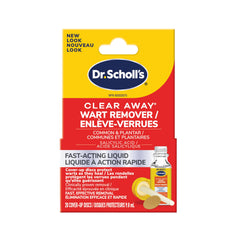 Dr. Scholl's ClearAway Wart Remover FLEXIBLE COMFORT Strips, 20ct // Clinically Proven Wart Removal of Common Warts with Discreet, Thin and Flexible Duragel Technology Cushions, Optimal for Fingers and Toes
