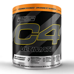 Cellucor C4 Ultimate Pre Workout Powder - Sugar Free Preworkout Energy with 300mg Caffeine and Creatine for Men & Women - Orange Mango, 20 Servings