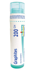 Boiron Graphites 200ch,Homeopathic medicine. Each tube contains 4 g (approximately 80 pellets)