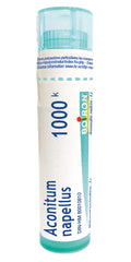 Boiron Aconitum napellus 1m,Homeopathic medicine. Each tube contains 4 g (approximately 80 pellets)