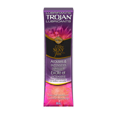 Trojan Silicone Lube Arouses & Intensifies to Take Pleasure to a New Level, Personal Lubricant, Fragrance-Free, Dye & Paraben-Free, 88-Ml