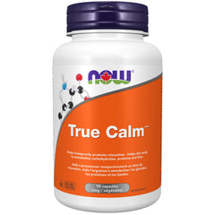 NOW Supplements, True Calm, with Magnesium, GABA, B Vitamins & More, 90 Veg Capsules