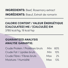 Crumps' Naturals Beef Sprinkles, Brown, 4.2 Ounce (Pack of 1)