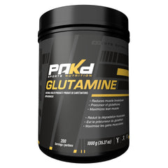 Pakd Nutrition L-Glutamine 1000 grams, 200 servings, Post Workout Recovery, Boost Immune System, Unflavored