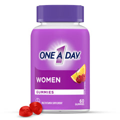 One A Day Women's Multivitamin Gummies - Daily Gummy Vitamins For Women With Vitamins A, C, D And Zinc To Support Immune Function, Biotin For Healthy Hair, Skin And Nails, And More, 60 Gummies