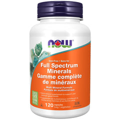 NOW Supplements, Full Spectrum Mineral Caps, Multi Mineral Formula, 120 Veg Capsules