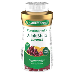 NATURE'S BOUNTY Adult Multi, Helps to Support Immune Function, Helps Development Of Bones & Teeth, Cherry, Grape & Orange Flavours, 375 g