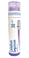 Boiron Caladium seguinum 30ch,Homeopathic medicine. Each tube contains 4 g (approximately 80 pellets)