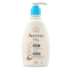 Aveeno Baby Daily Moisturizing Cream, Lightly Scented, Shea Butter, Coconut Oil, Prebiotic Oat, Hypoallergenic, 354-mL